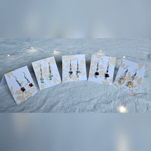 2 for $10 Handmade Stone Earrings